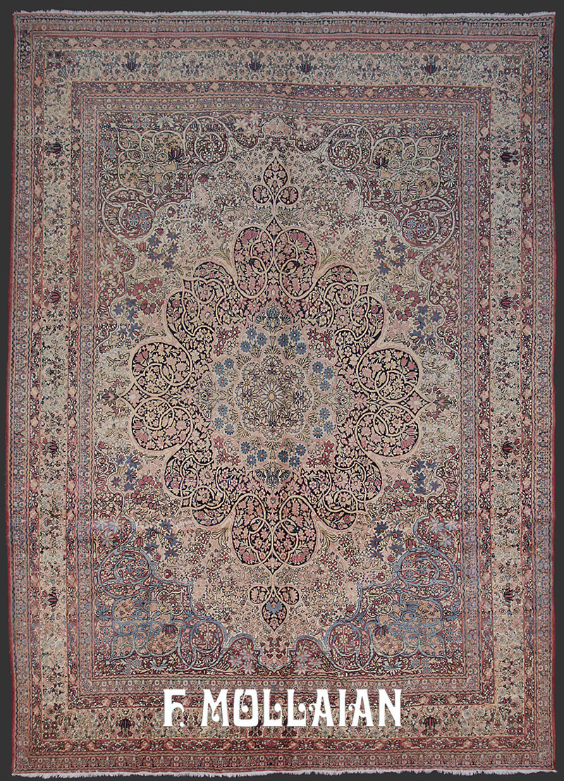 Tapis Persan Antique Kerman n°:72649069